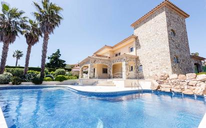 Garten von Haus oder Chalet zum verkauf in Castell-Platja d'Aro mit Klimaanlage, Terrasse und Schwimmbad