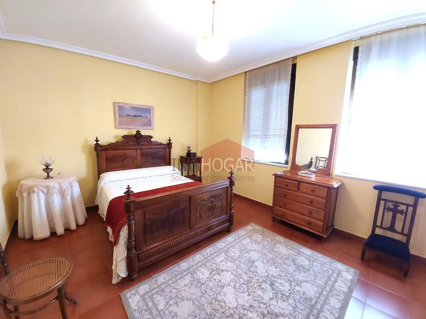 Bedroom of Houses for sale in Gutierre-Muñoz  with Heating, Private garden and Storage room