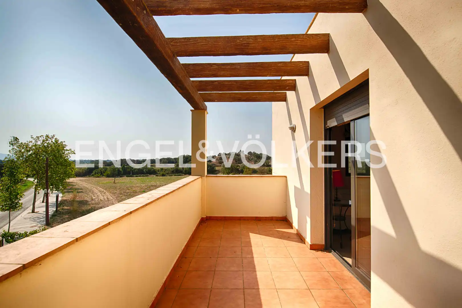 Terrace of Houses for sale in Pedret i Marzà  with Private garden, Terrace and Swimming Pool