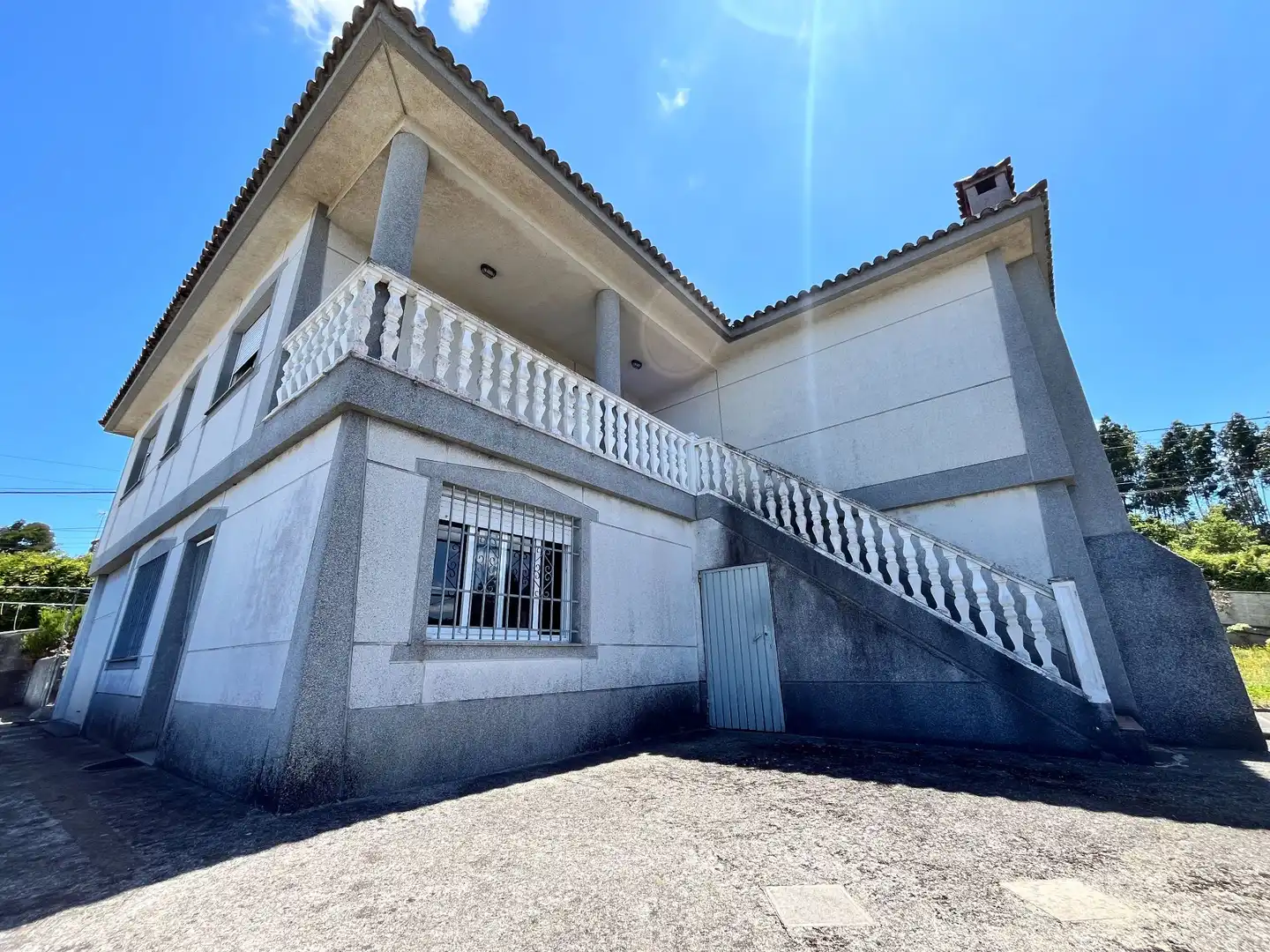 Vista exterior de Casa o chalet en venta en Cambre  con Jardín privado