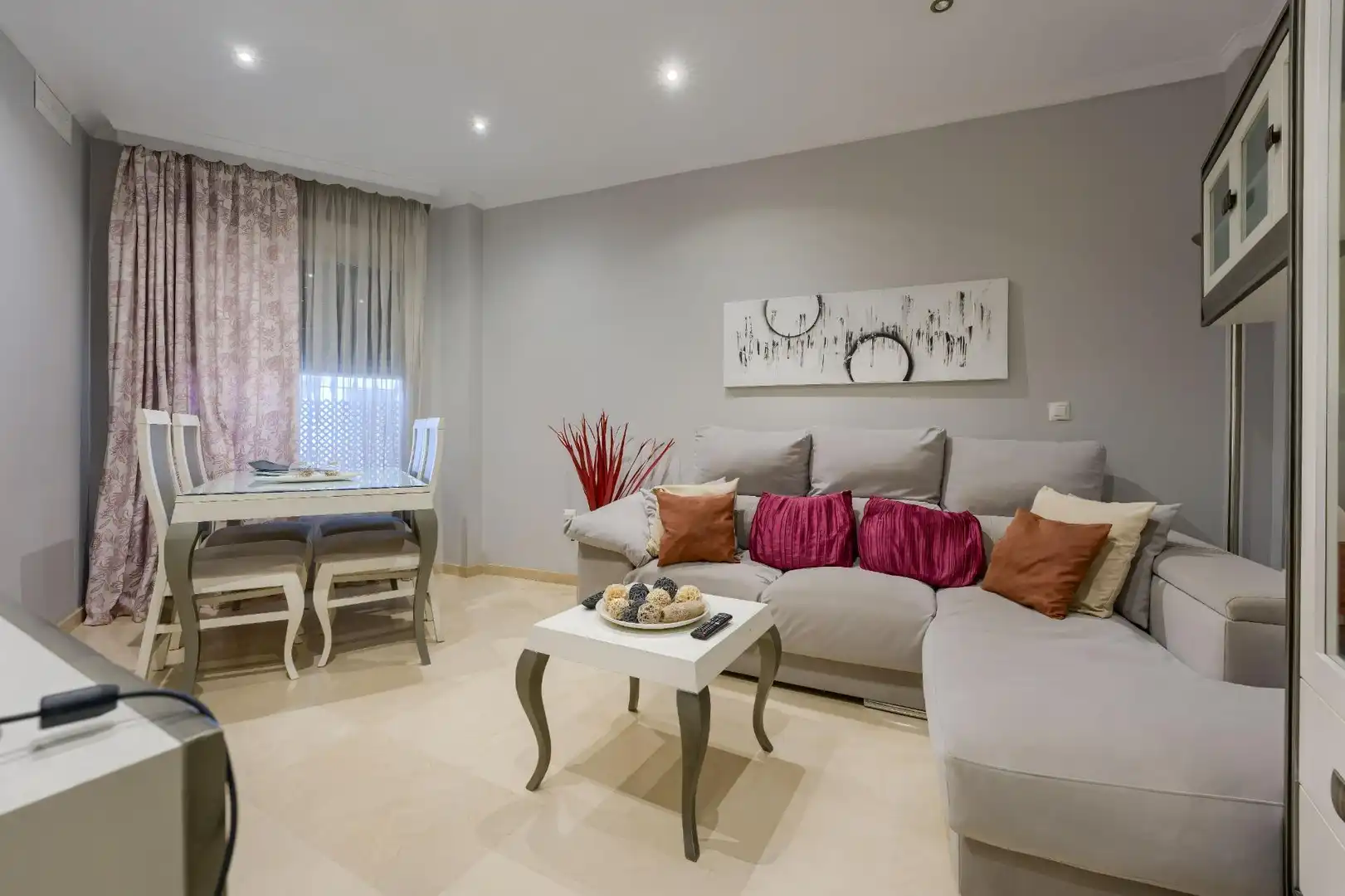 Sala d'estar de Casa o xalet en venda en Centro - Barriada Mallorca