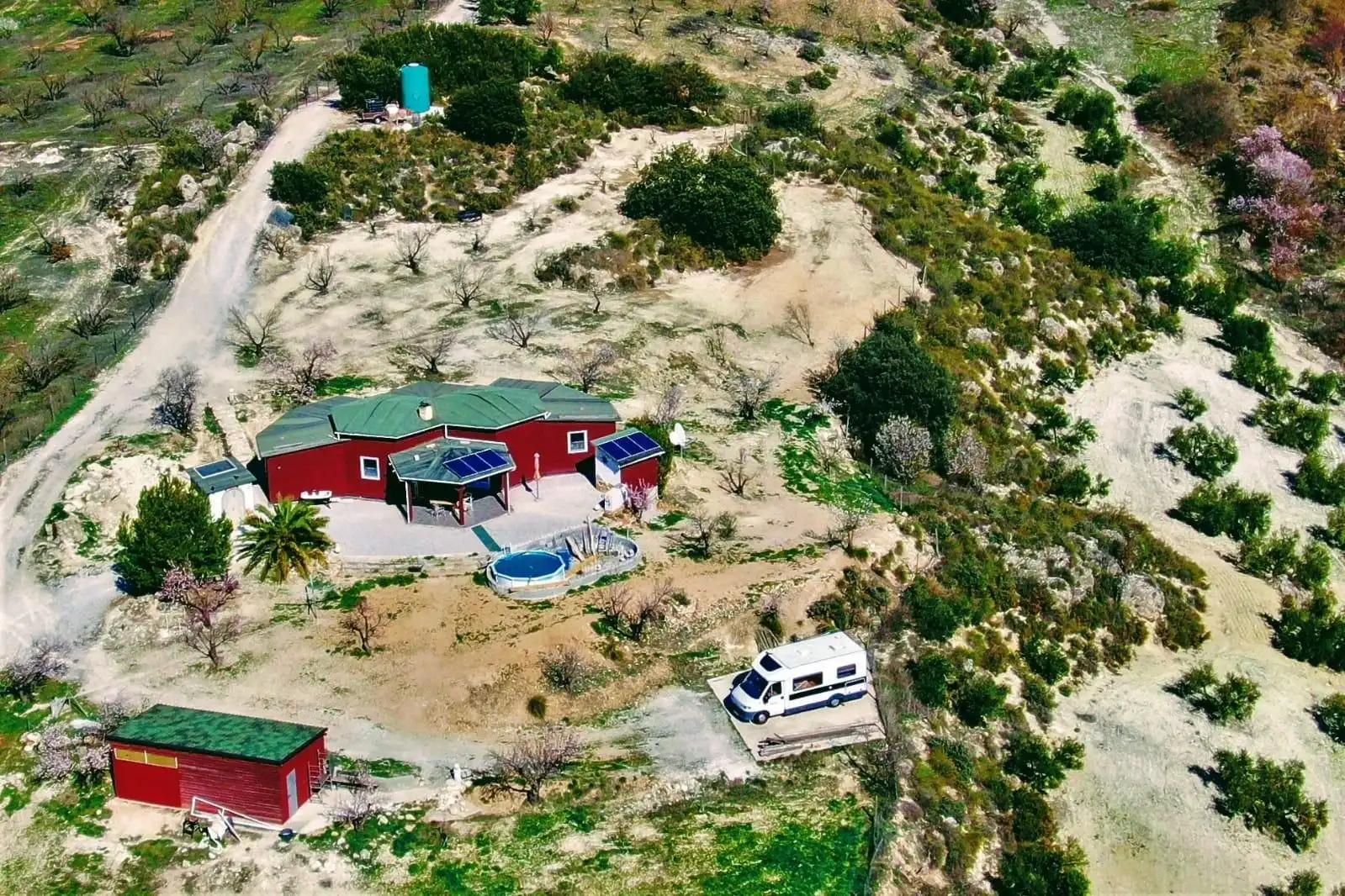Vista exterior de Casa o chalet en venta en Fornes con Calefacción, Jardín privado y Piscina
