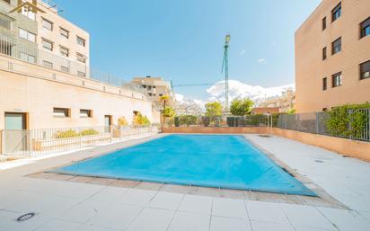 Swimming pool of Flat for sale in Colmenar Viejo  with Air Conditioner, Heating and Parquet flooring