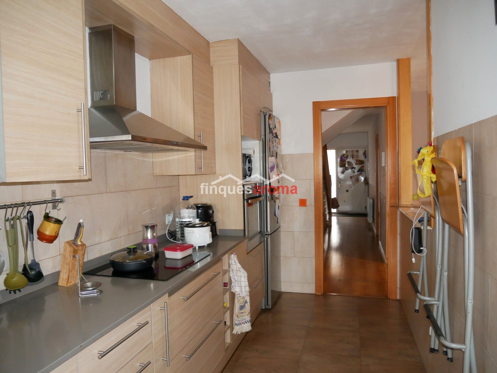 Cuina de Casa adosada en venda en Puigpelat amb Aire condicionat, Calefacció i Jardí privat