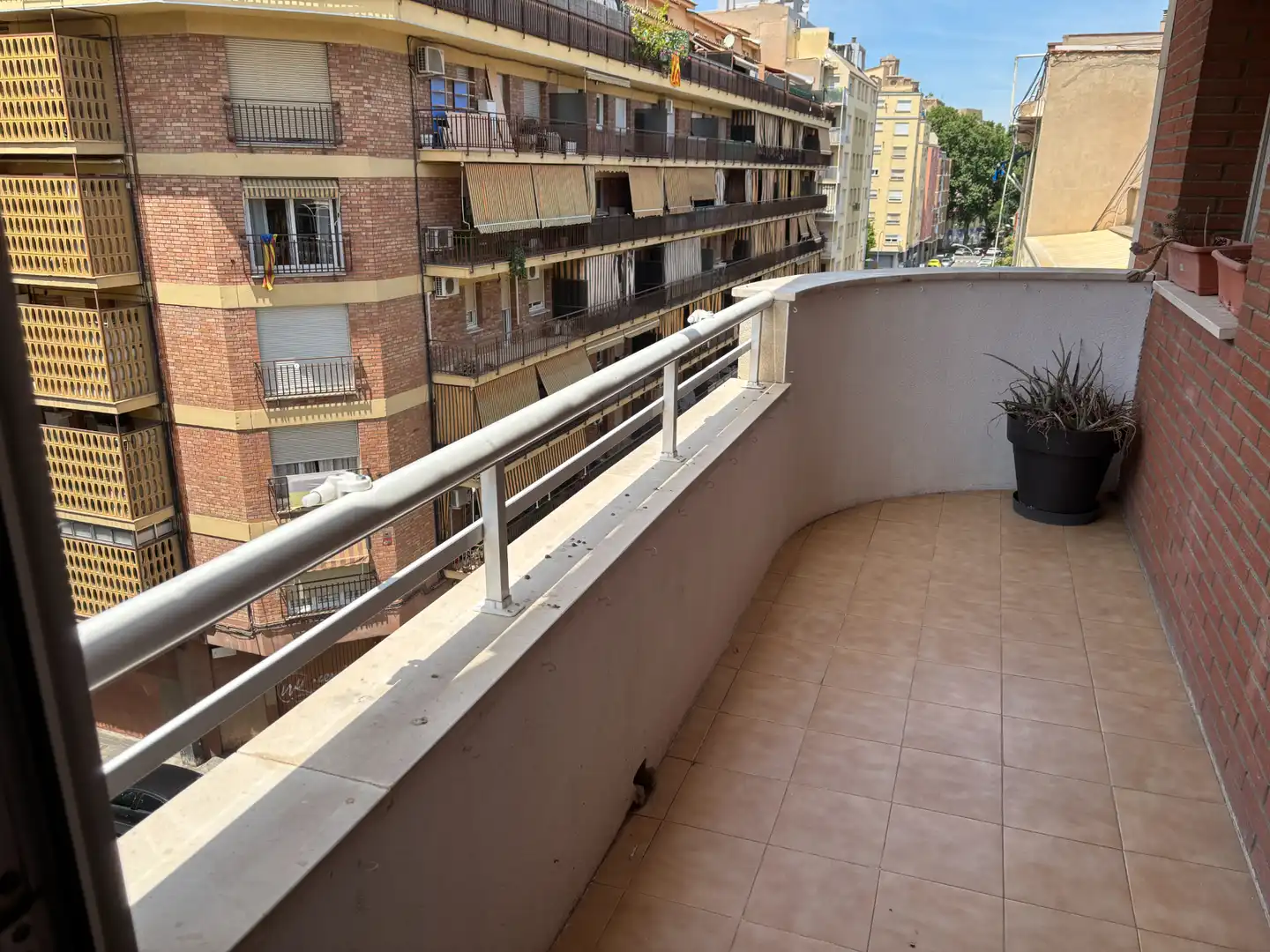 Balcony of Flat for rent in Lleida  with Air Conditioner, Heating and Furnished