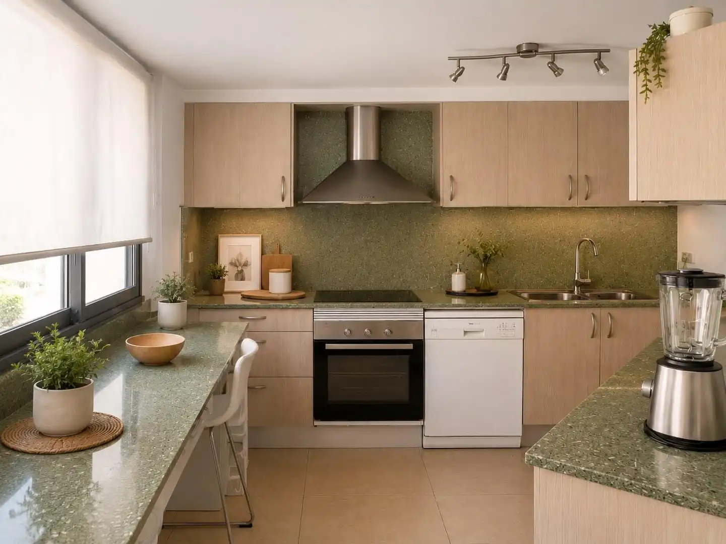 Cuina de Casa o xalet en venda en Sant Cugat del Vallès amb Aire condicionat, Calefacció i Parquet