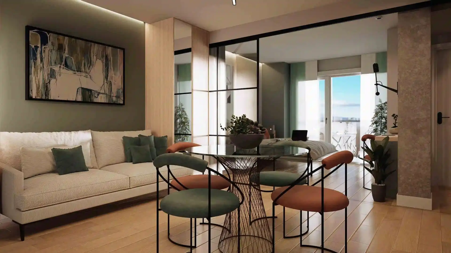 Sala de estar de Piso en venta en  Logroño con Trastero