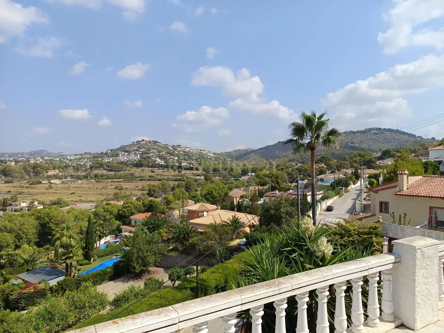 Vista exterior de Casa o chalet en venta en Calpe / Calp con Aire acondicionado, Jardín privado y Trastero