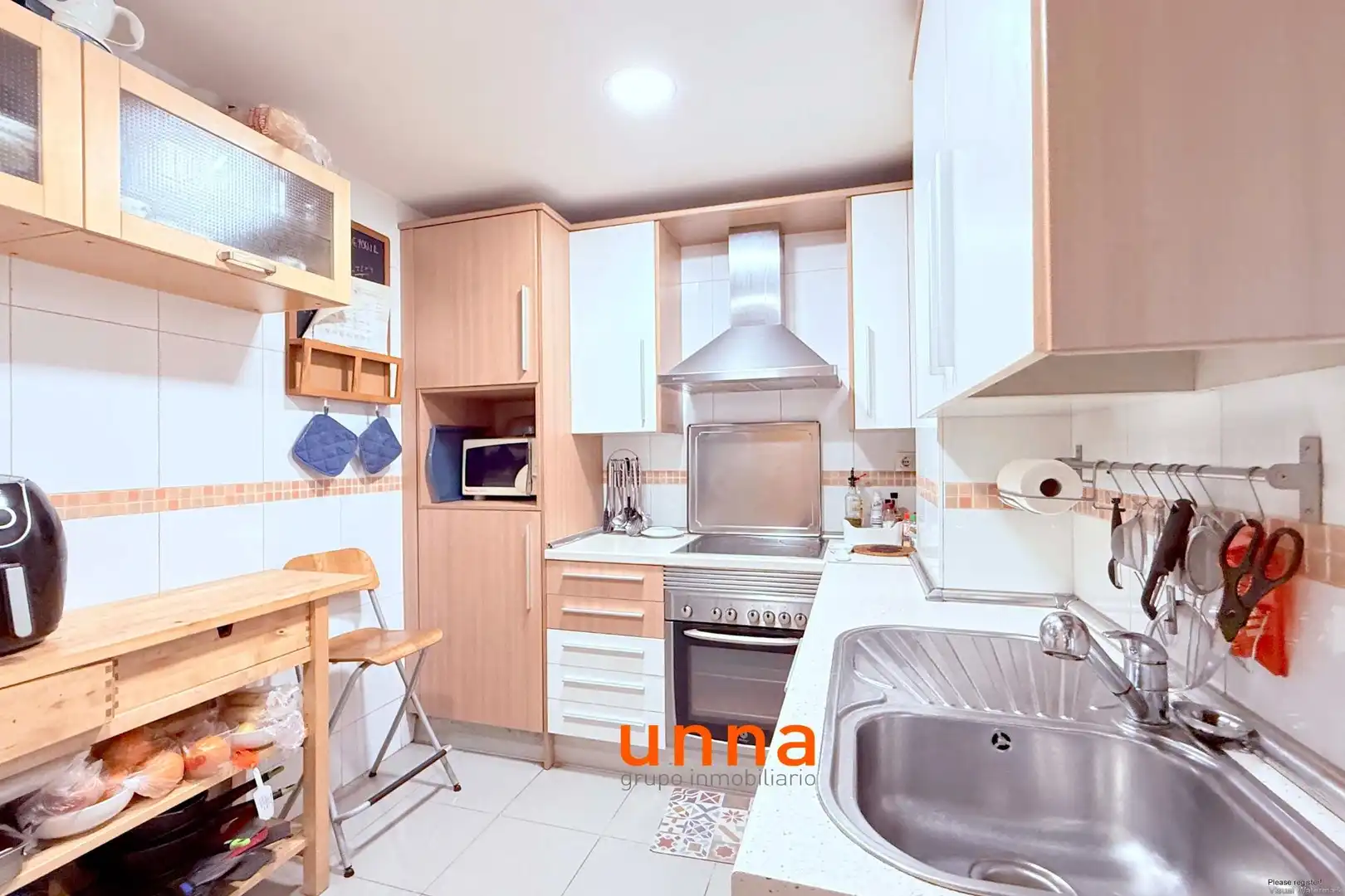 Cocina de Ático en venta en Alcorcón con Aire acondicionado, Calefacción y Parquet