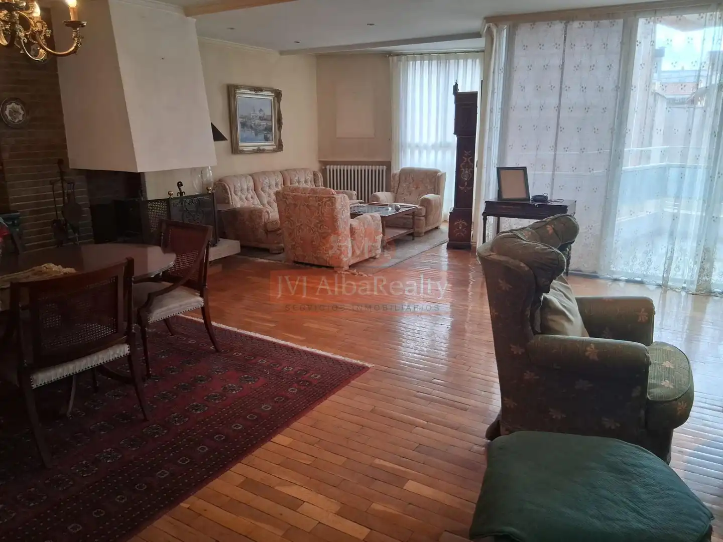 Wohnzimmer von Wohnung zum Verkauf in  Albacete Capital mit Klimaanlage, Heizung und Parkett