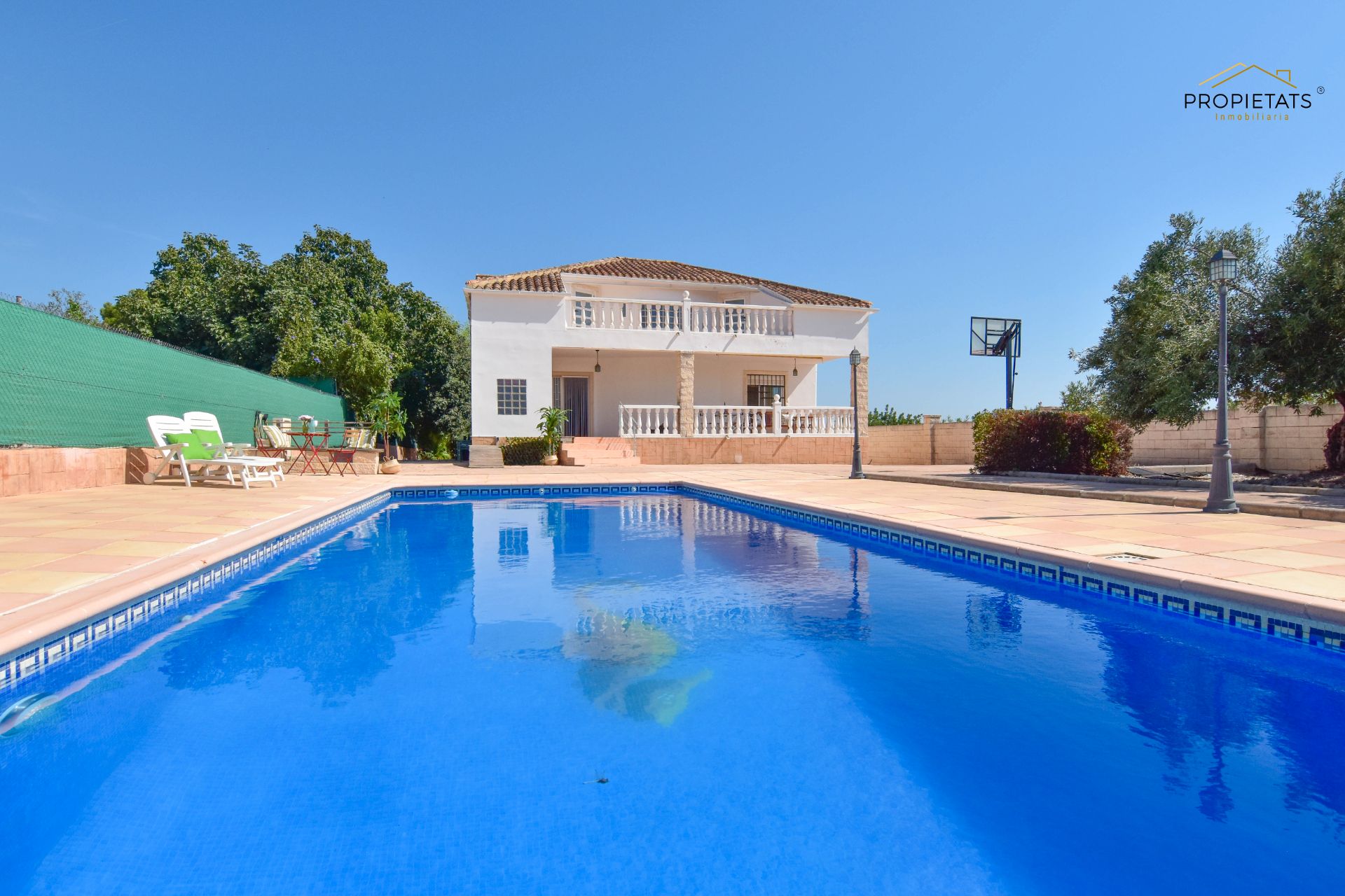 Swimming pool of House or chalet for sale in Pedralba  with Private garden, Terrace and Swimming Pool