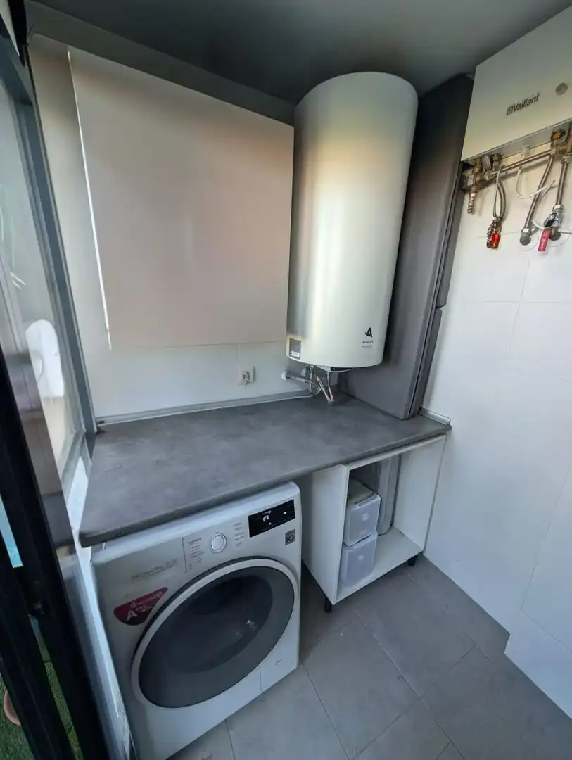Kitchen of Flat for sale in Alicante / Alacant  with Air Conditioner, Heating and Parquet flooring
