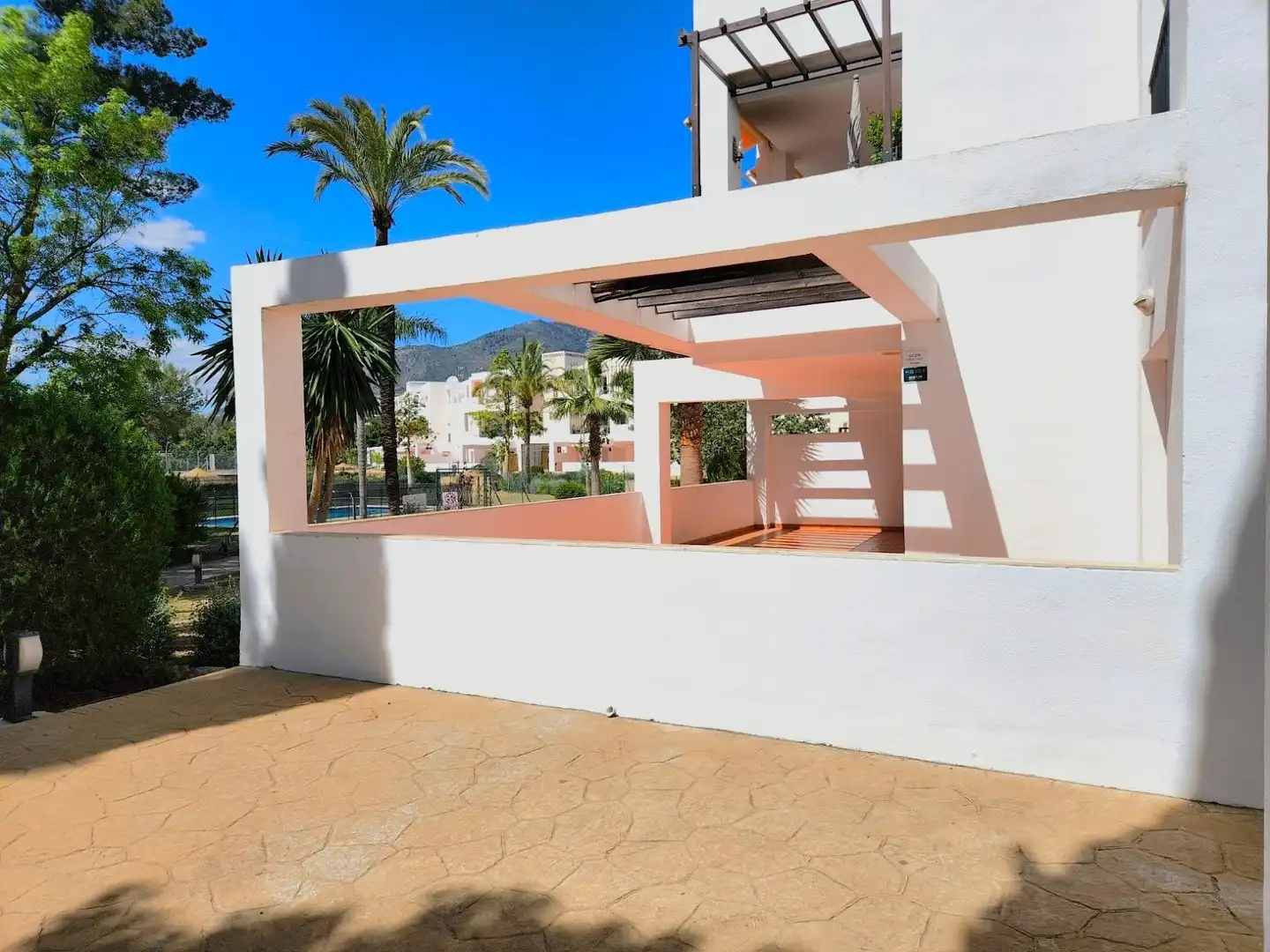 Exterior view of Flat for sale in Benalmádena  with Air Conditioner, Heating and Private garden