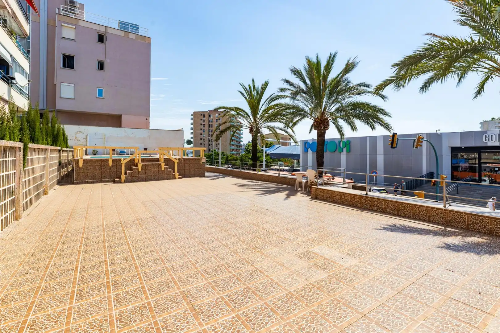 Terrace of Study for sale in  Palma de Mallorca  with Air Conditioner, Heating and Community pool