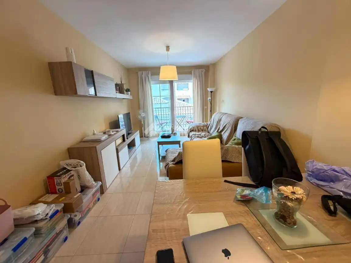 Sala d'estar de Pis en venda en Manilva amb Aire condicionat, Terrassa i Traster