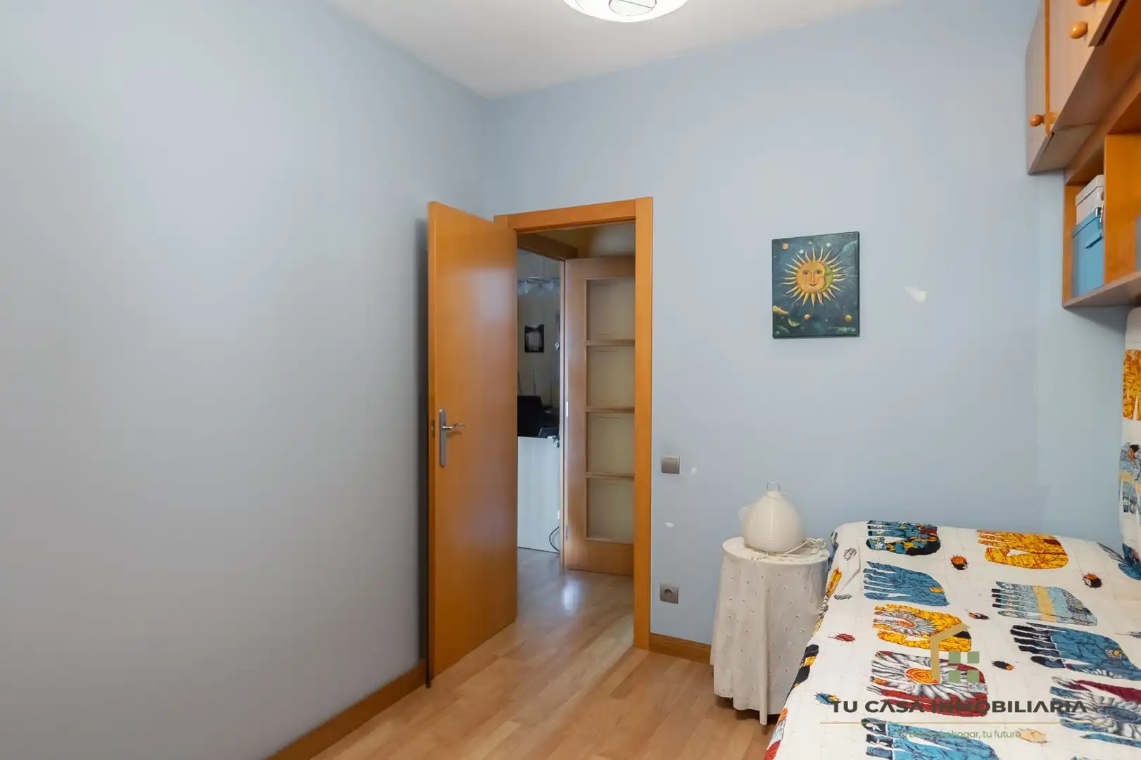 Bedroom of Flat for sale in Badalona  with Air Conditioner, Heating and Storage room