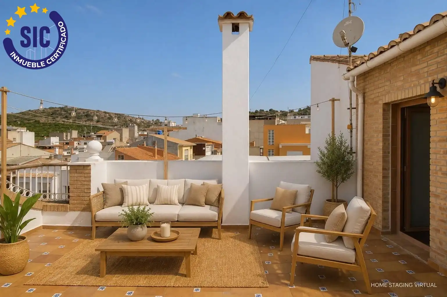 Terraza de Casa o chalet en venta en Almenara con Aire acondicionado, Calefacción y Parquet