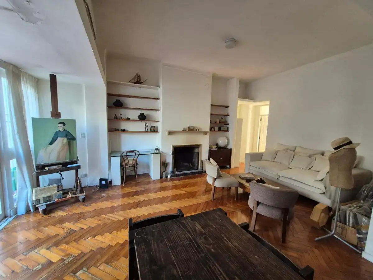 Sala de estar de Piso en venta en Palafolls con Aire acondicionado, Calefacción y Horno