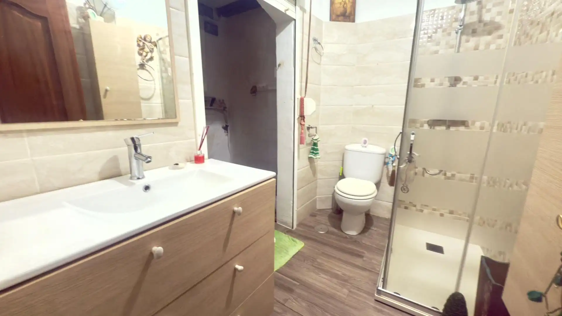 Badezimmer von Wohnung zum Verkauf in Ourense Capital  mit Heizung, Privatgarten und Terrasse