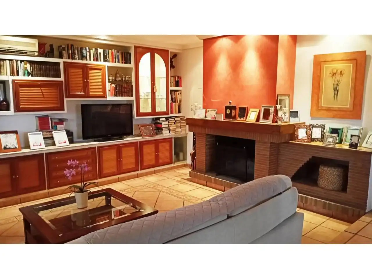 Living room of Houses for sale in Roquetas de Mar  with Air Conditioner, Heating and Private garden