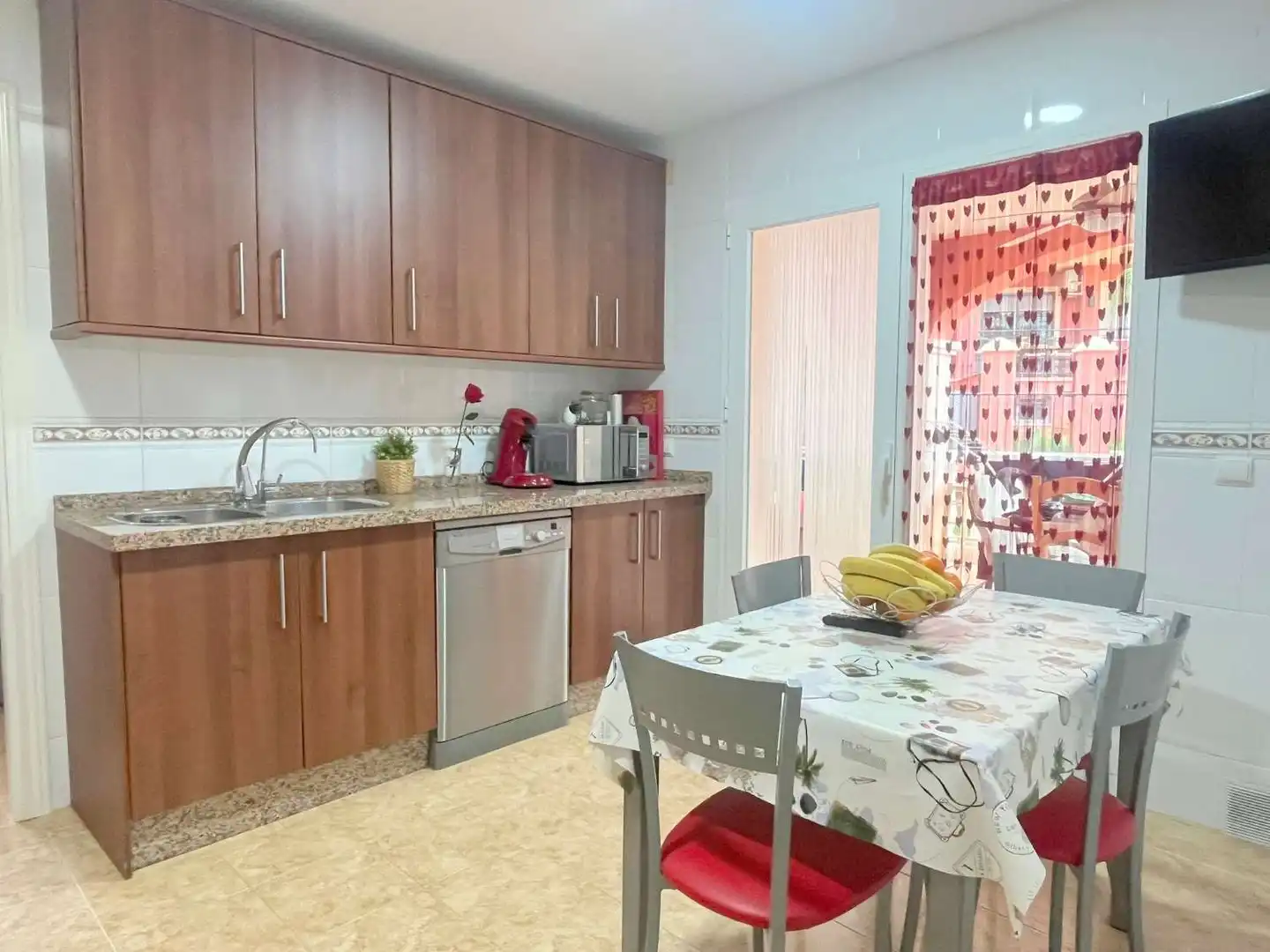 Cocina de Casa adosada en venta en Vélez-Málaga con Terraza y Piscina