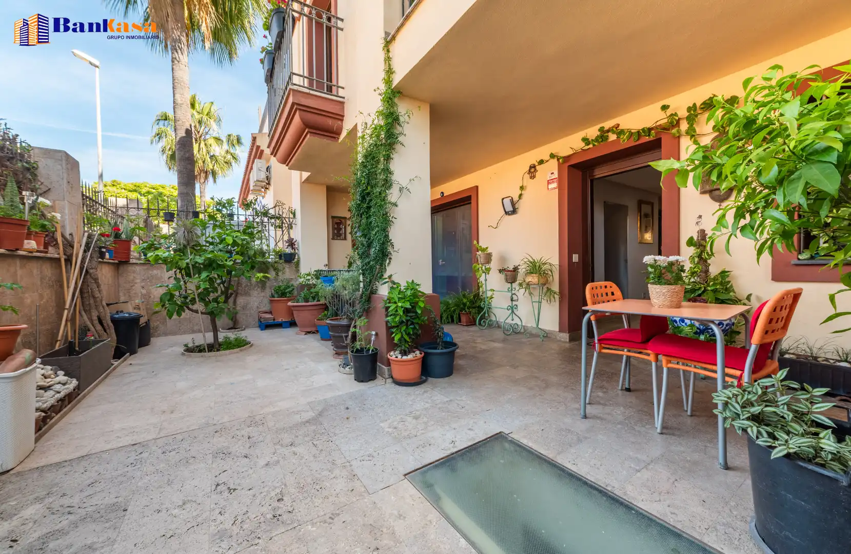Terraza de Casa adosada en venta en Marbella con Aire acondicionado, Jardín privado y Terraza