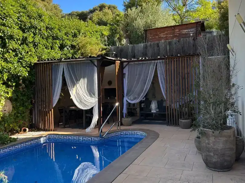 Terrassa de Casa o xalet en venda en Cunit amb Aire condicionat, Piscina i Balcó