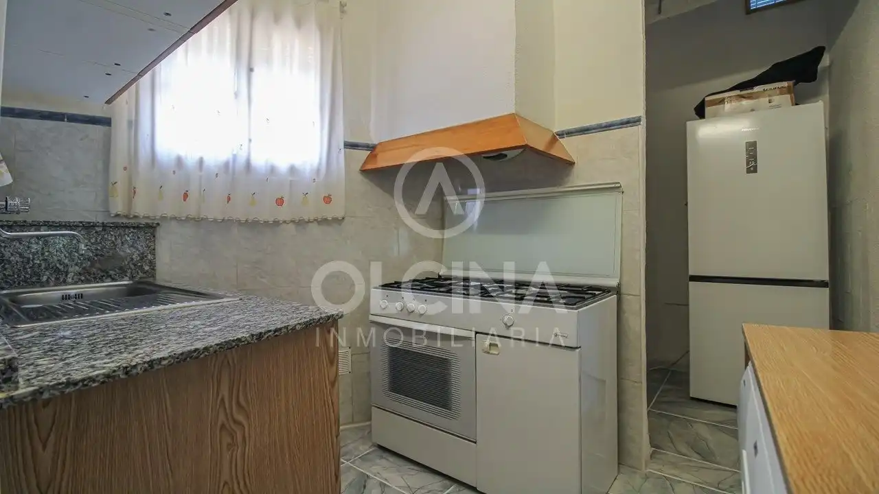 Cocina de Finca rústica en venta en Onil con Aire acondicionado y Terraza