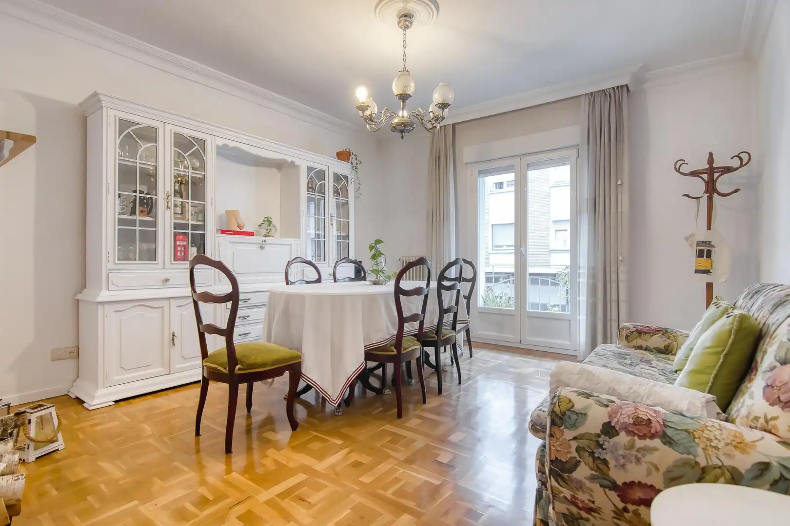 Dining room of Flat for sale in  Pamplona / Iruña  with Heating, Storage room and Balcony