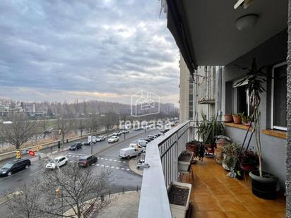 Exterior view of Flat for sale in  Lleida Capital  with Air Conditioner, Heating and Balcony