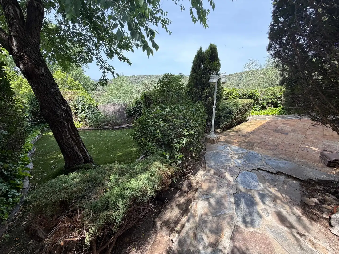 Terraza de Casa o chalet de alquiler en Las Rozas de Madrid con Aire acondicionado, Calefacción y Jardín privado