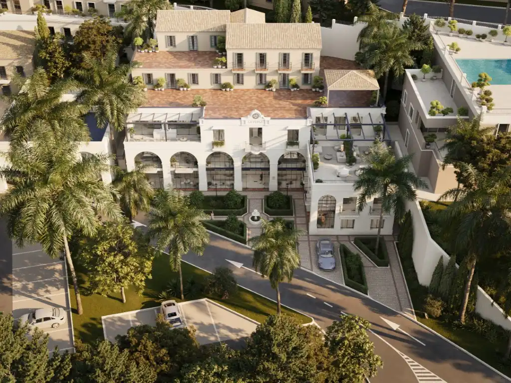 Vista exterior de Edificio en venta en Benahavís