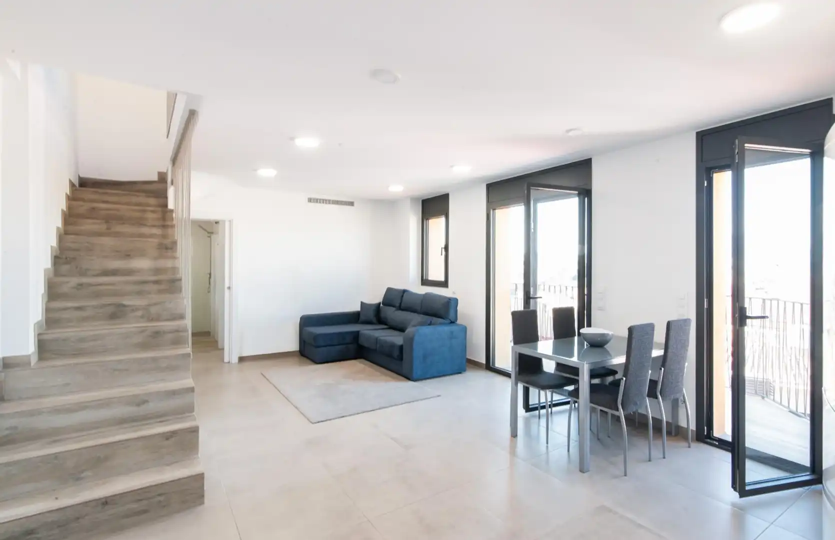 Living room of Flat for rent in Martorell  with Air Conditioner, Heating and Terrace
