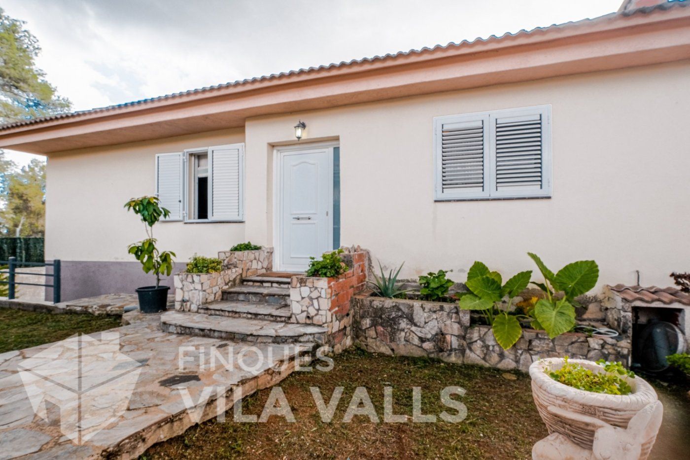Vista exterior de Casa o xalet en venda en Bigues i Riells amb Calefacció, Jardí privat i Terrassa