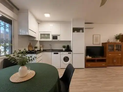 Cocina de Apartamento en venta en Roquetas de Mar con Jardín privado y Piscina comunitaria