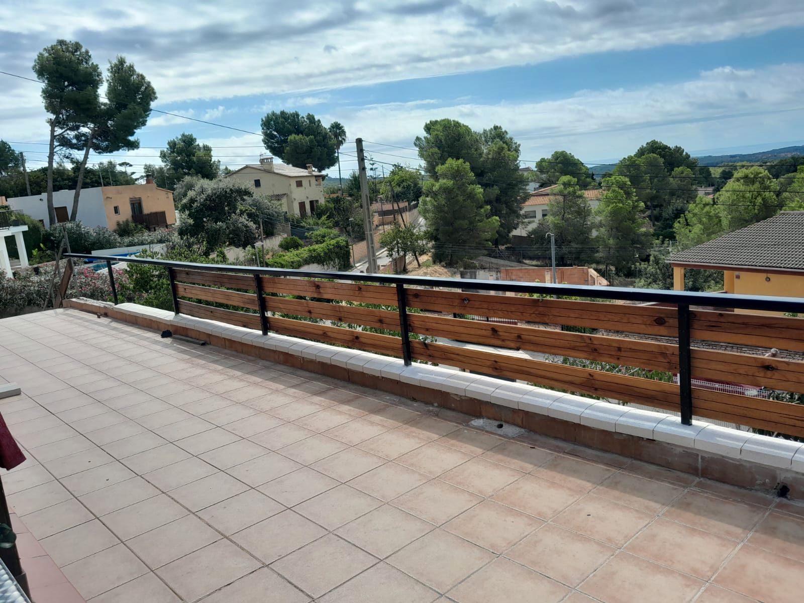 Terrassa de Casa o xalet en venda en Vespella de Gaià amb Aire condicionat, Parquet i Terrassa