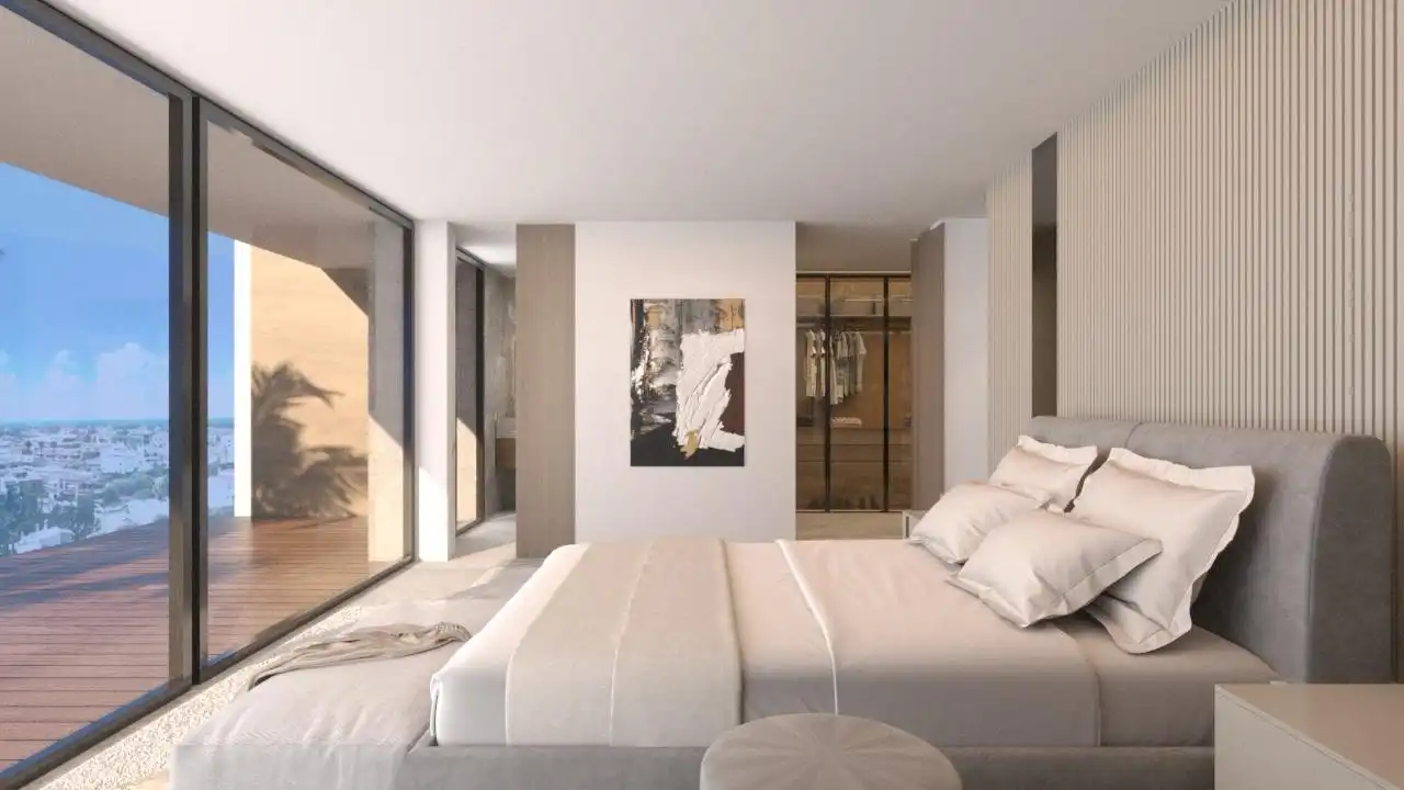 Dormitori de Casa o xalet en venda en Rojales amb Aire condicionat, Jardí privat i Terrassa