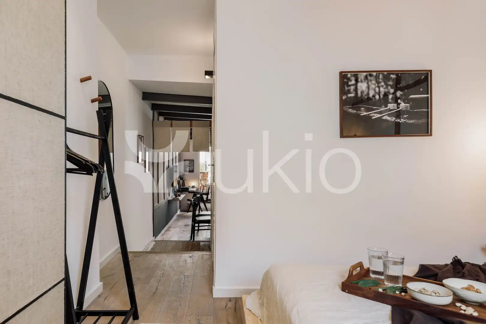 Bedroom of Attic for rent in Barcelona  with Air Conditioner, Heating and Parquet flooring