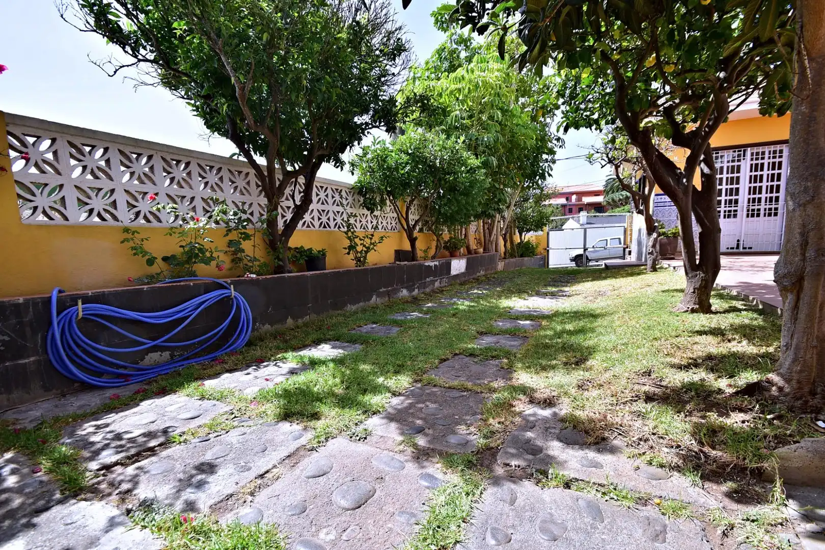 Vista exterior de Casa o chalet en venta en San Cristóbal de la Laguna con Jardín privado, Terraza y Trastero