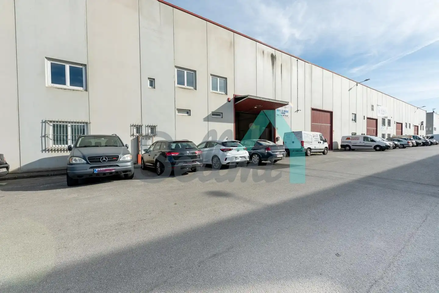 Exterior view of Industrial buildings for sale in Siero