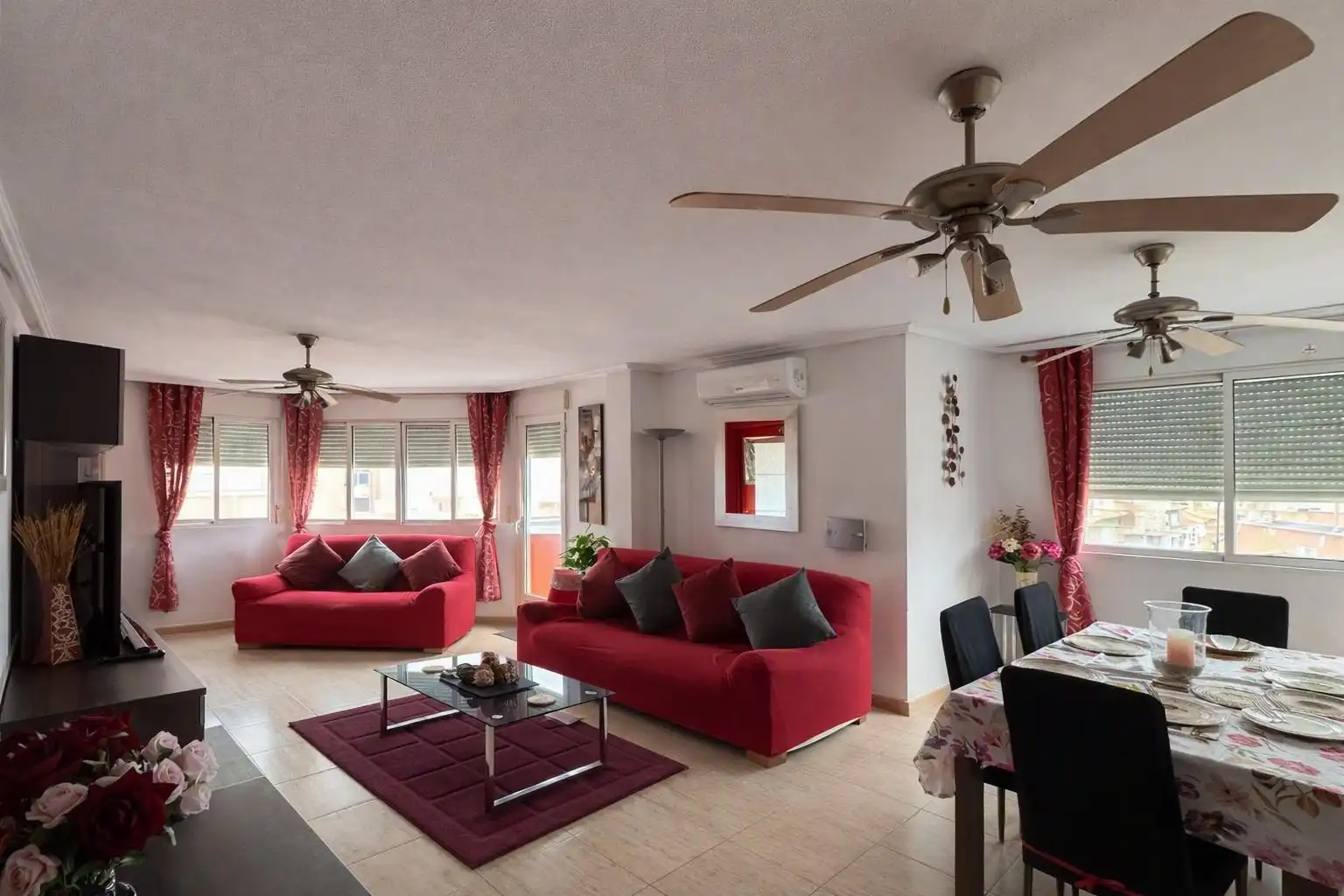 Living room of Attic for sale in Almoradí  with Air Conditioner, Heating and Terrace