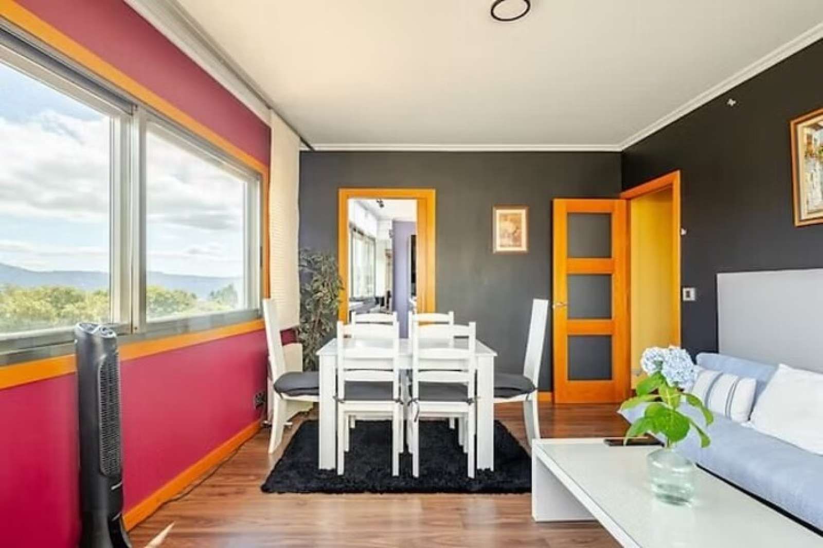 Menjador de Apartament per a compartir en Mos amb Aire condicionat i Terrassa