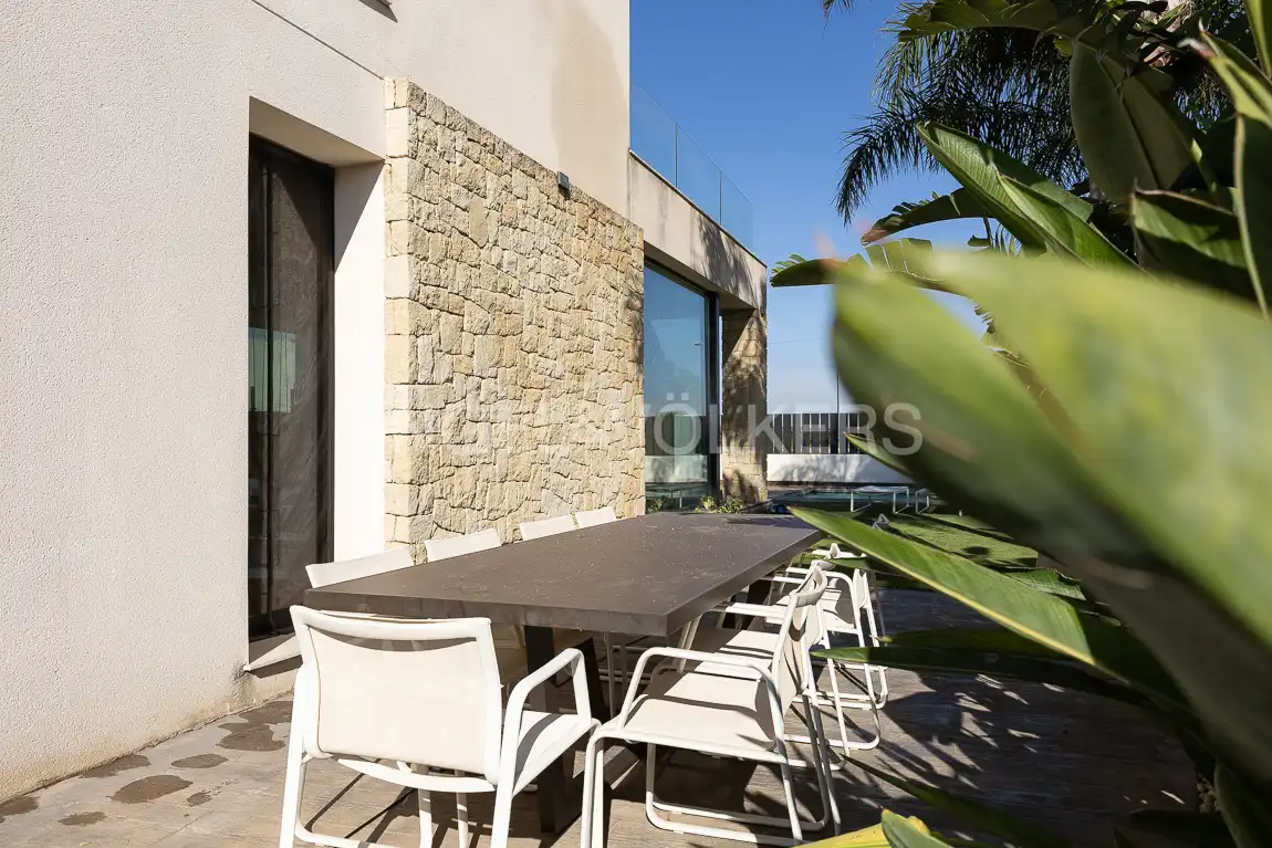 Terraza de Casa o chalet de alquiler en Albal, Valencia