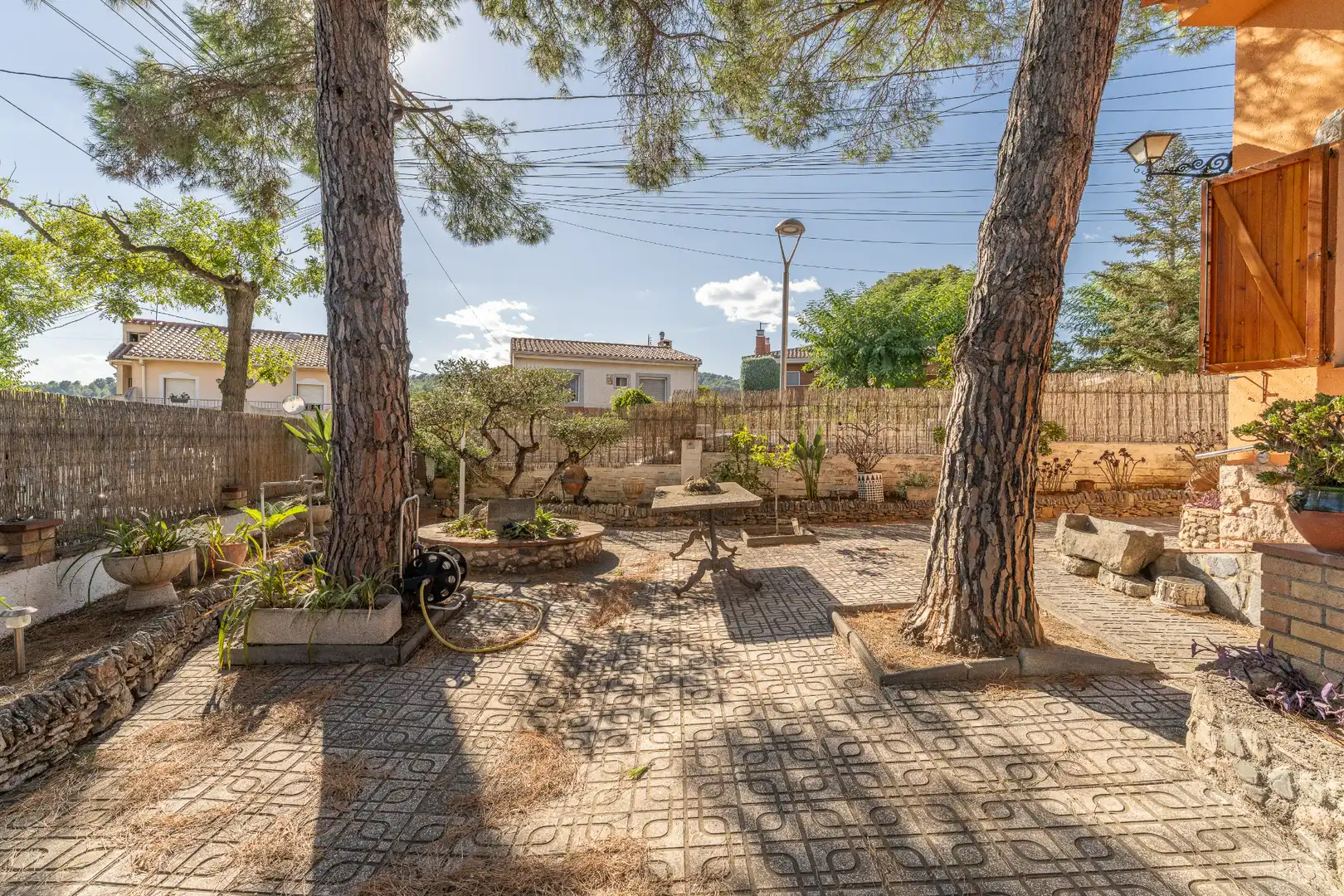 Jardí de Casa o xalet en venda en Les Borges del Camp amb Calefacció, Jardí privat i Terrassa