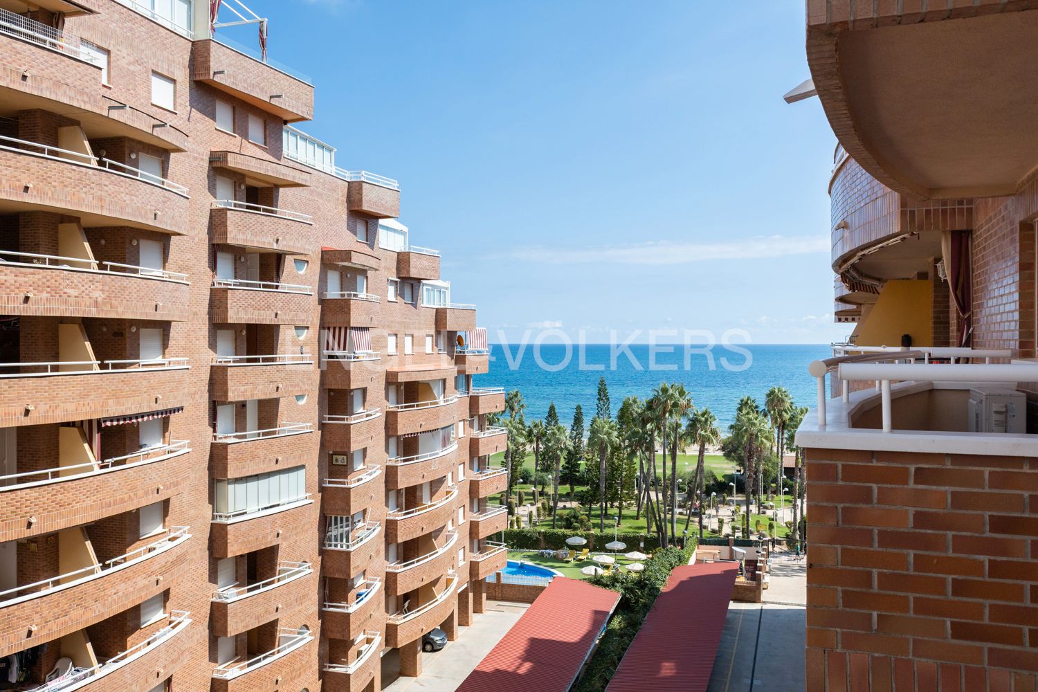 Vista exterior de Apartament en venda en Oropesa del Mar / Orpesa amb Aire condicionat, Calefacció i Piscina