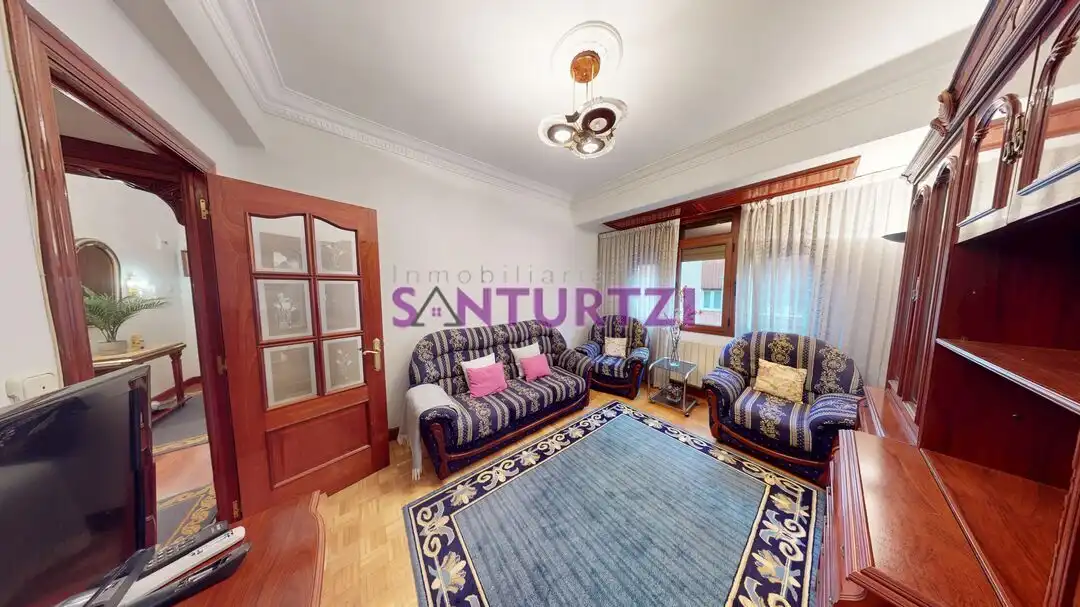 Living room of Flat for sale in Santurtzi   with Heating