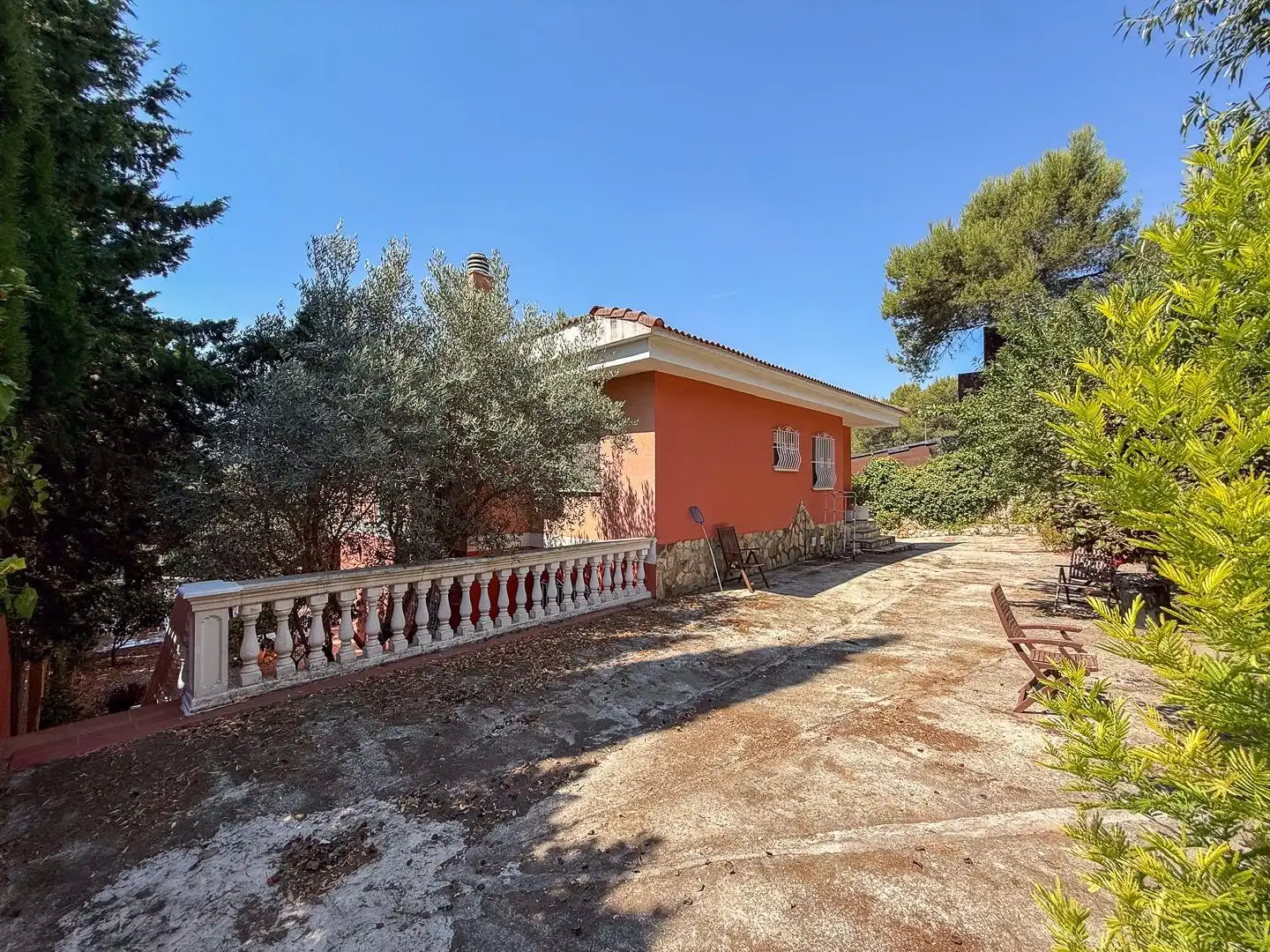 Jardín de Casa o chalet en venta en Vallirana con Calefacción, Jardín privado y Terraza