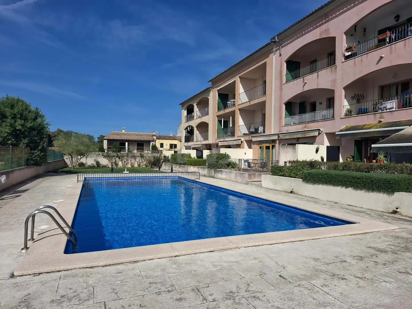 Schwimmbecken von Wohnung zum Verkauf in Porreres mit Klimaanlage und Heizung