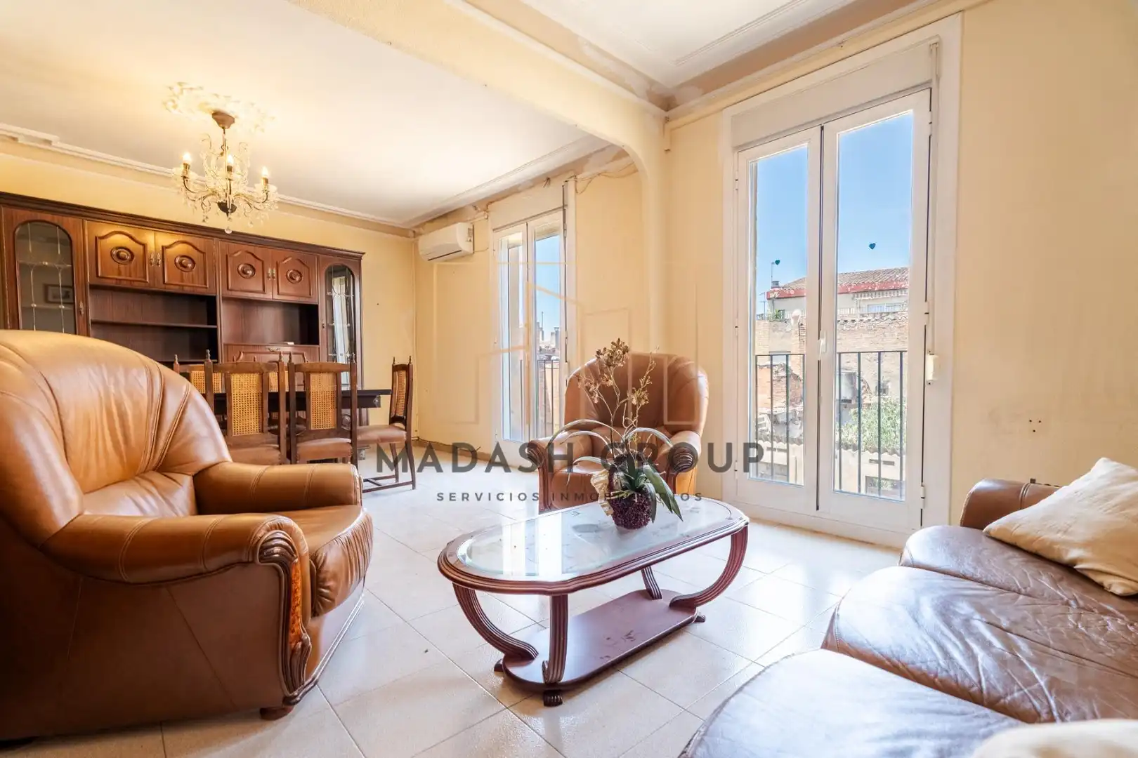 Sala de estar de Piso en venta en Valls con Aire acondicionado, Trastero y Balcón