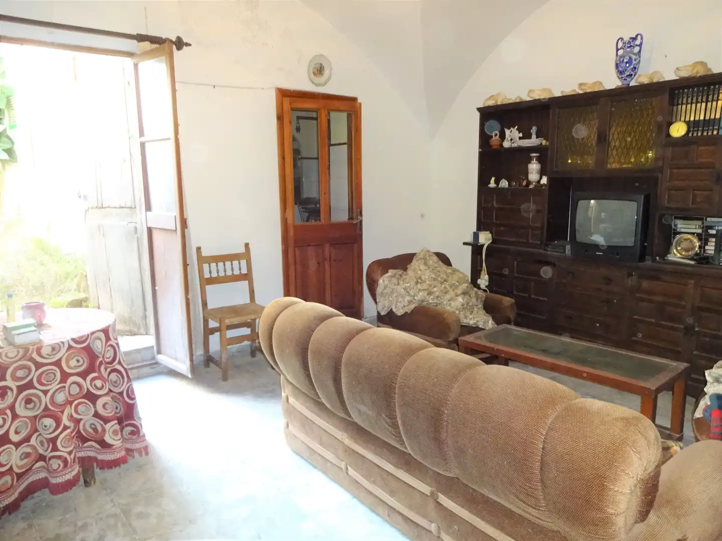 Sala d'estar de Casa o xalet en venda en Muro amb Jardí privat, Terrassa i Traster